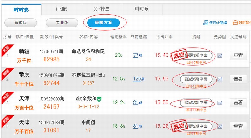 彩票大数据分析系统Android版